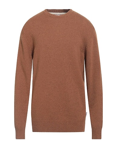 BERNA Pullover Cammello 80% Lana, 20% Poliammide