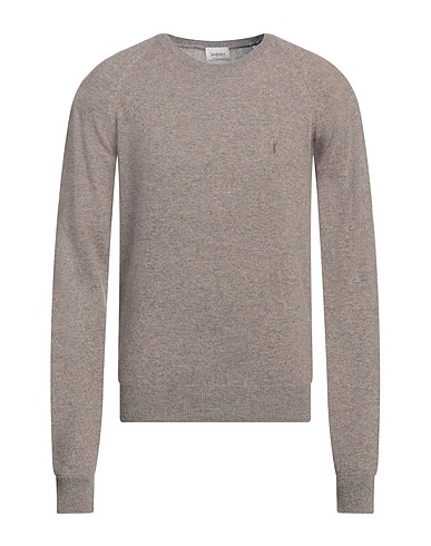 SAINT LAURENT Cashmere jumper Taupe 100% Cashmere