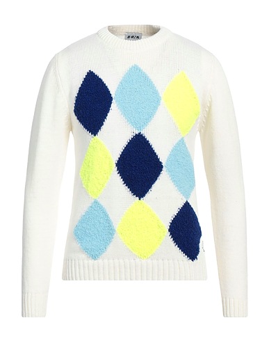 BERNA Jumper Ivory 35% Wool, 30% Acrylic, 20% Viscose, 15% Alpaca wool
