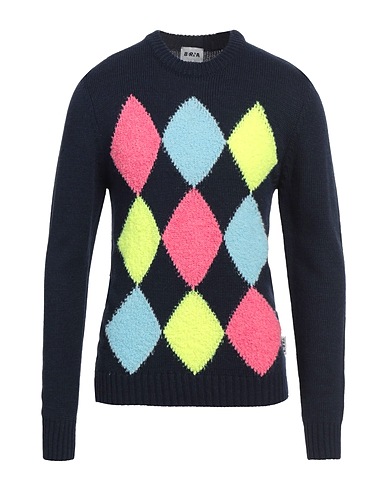 BERNA Sweater Midnight blue 35% Wool, 30% Acrylic, 20% Viscose, 15% Alpaca wool