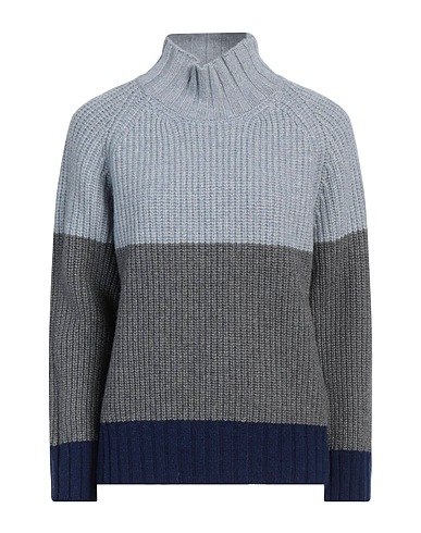 MOORER Rollkragenpullover Hellblau 45% Schurwolle, 30% Viskose, 25% Kaschmir