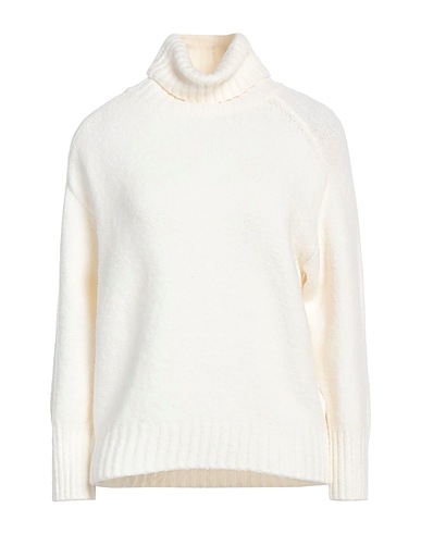 MOORER Turtleneck Ivory 64% Wool, 25% Polyester, 10% Cashmere, 1% Elastane