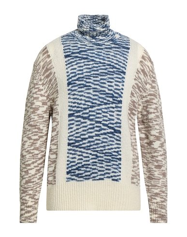 DANIELE FIESOLI Turtleneck PANNA 70% Merino Wool, 21% Polyamide, 9% Recycled nylon