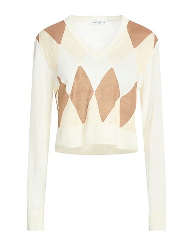 BALLANTYNE Jumper AVORIO 100% Linen