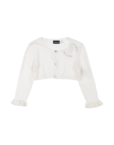 SARABANDA Cardigan White 80% Viscose, 15% Polyamide, 5% Elastane