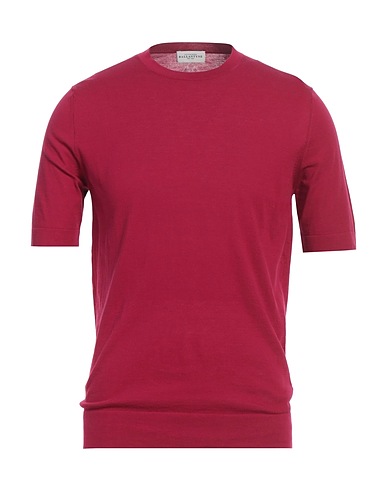 BALLANTYNE Jumper Garnet 100% Cotton