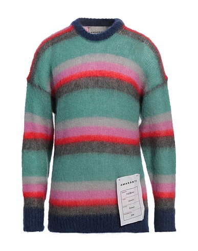 AMARANTO Jumper Sage green 50% Mohair wool, 32% Polyamide, 18% Wool
