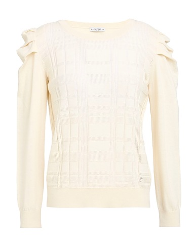 BALLANTYNE Pullover Panna 85% Cotone, 15% Cachemire