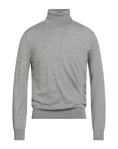 BRIONI Cashmere jumper Light grey 70% Cashmere, 30% Silk