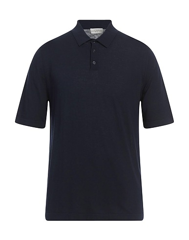 BALLANTYNE Jumper Navy blue 100% Cotton