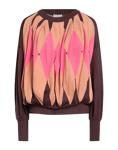 BALLANTYNE Sweater Brown 55% Linen, 45% Cotton