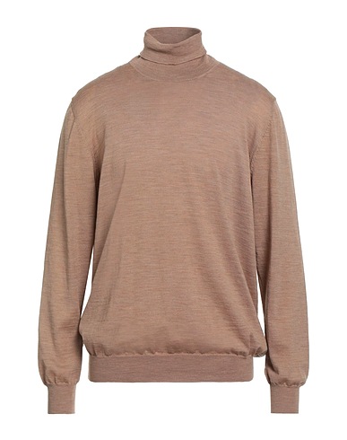 LARDINI Col roulé Sable 100% Laine vierge