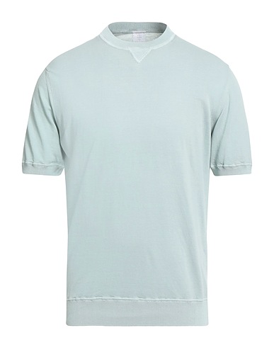 ELEVENTY Sweater PLATINUM Light blue 100% Cotton