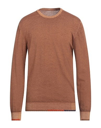 BOB Sweater Brown 100% Virgin Wool