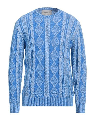 AMARANTO Jumper Azure 90% Wool, 10% Cashmere, Mohair wool, Polyamide