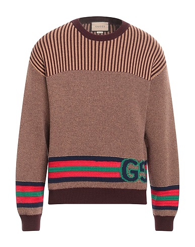 GUCCI Sweater Chocolate brown 67% Wool, 33% Cotton