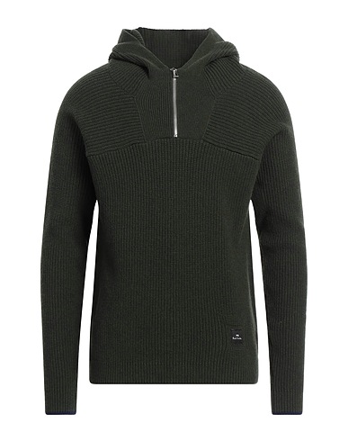 PS PAUL SMITH Sweater Dark green 80% Wool, 20% Polyamide
