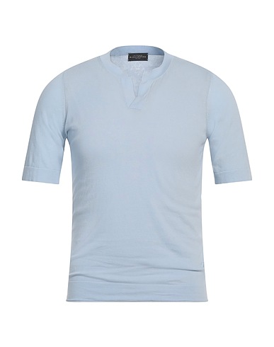 BALLANTYNE Pullover Celeste 100% Cotone