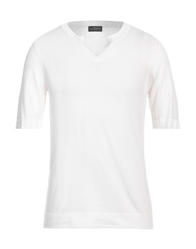 BALLANTYNE Pullover Bianco 100% Cotone