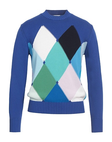 BALLANTYNE Sweater Blue 100% Cotton