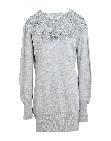 ERMANNO SCERVINO Cashmere blend Grey 100% Cashmere