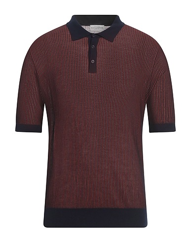 BALLANTYNE Sweater Rust 100% Cotton