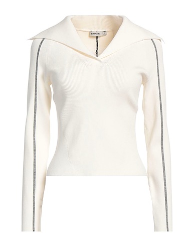 PROENZA SCHOULER Pullover Avorio 78% Rayon, 16% Poliestere, 5% Nylon, 1% Elastan