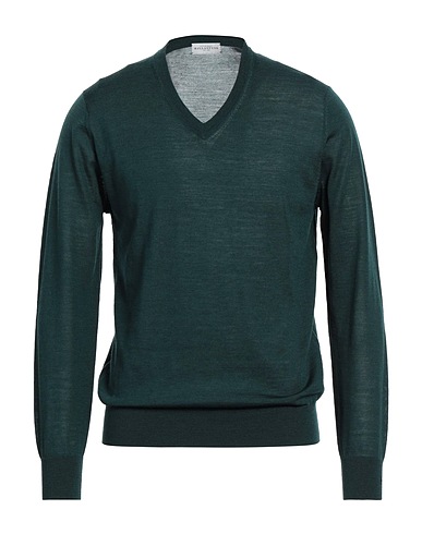 BALLANTYNE Jumper Dark green 100% Wool