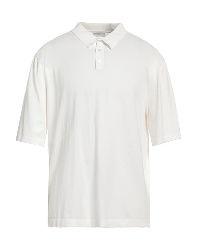 BALLANTYNE Jumper White 100% Cotton