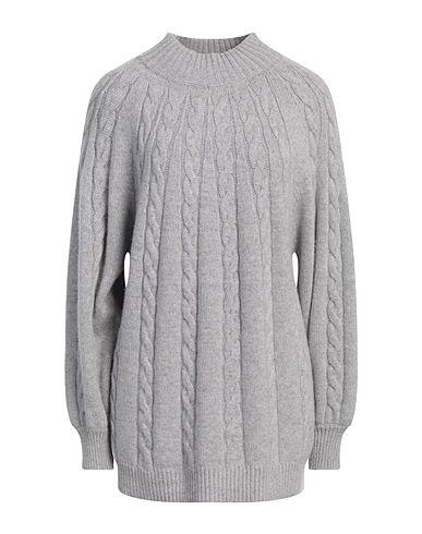 COLOMBO Cashmere blend Grey 100% Baby Cashmere