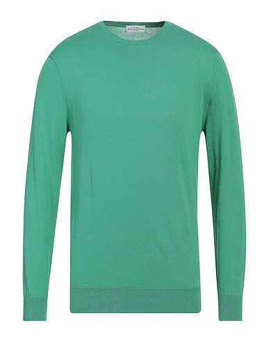 BALLANTYNE Pullover Grün 100% Baumwolle