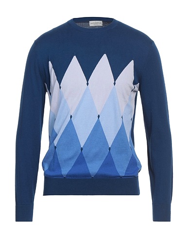 BALLANTYNE Pullover Blu navy 85% Cotone, 15% Cachemire