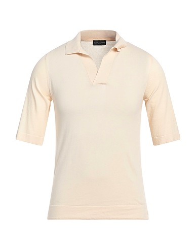 BALLANTYNE Jumper Cream 100% Cotton