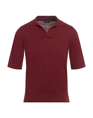 BALLANTYNE Sweater Burgundy 100% Cotton