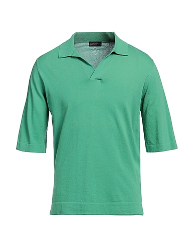 BALLANTYNE Sweater Green 100% Cotton