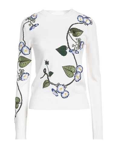 OSCAR DE LA RENTA Jumper Ivory 97% Wool, 3% Cotton