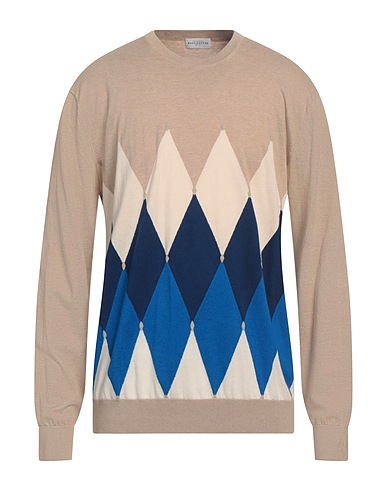 BALLANTYNE Pullover Beige 85% Cotone, 15% Cachemire