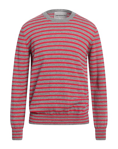 AMARANTO Jumper Grey 100% Wool