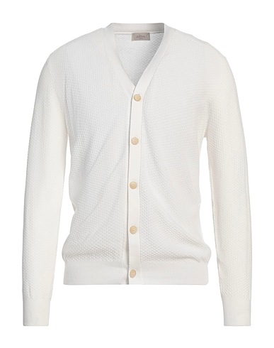 ALTEA Cardigan White 100% Cotton