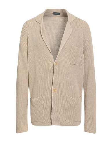 ZANONE Cardigan BY SLOWEAR Beige 70% Linen, 30% Cotton