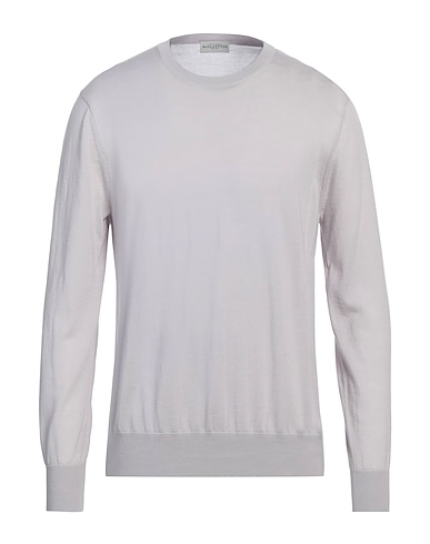 BALLANTYNE Jumper Light grey 100% Wool