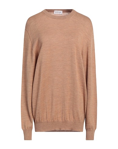 SCAGLIONE Sweater Camel 100% Merino Wool