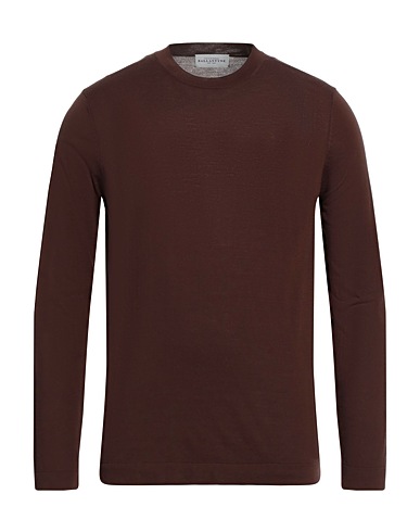 BALLANTYNE Pullover Cioccolato 100% Cotone