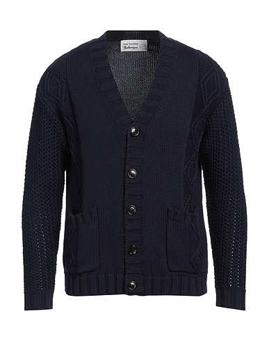 BALLANTYNE Cardigan RAW DIAMOND BY BALLANTYNE Navy blue 100% Cotton