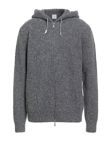 ELEVENTY Cardigan Charcoal 68% Wool, 29% Cashmere, 3% Elastane, Polyester, Polyurethane