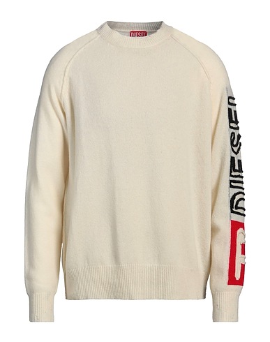 DIESEL Jumper Off white 100% Wool