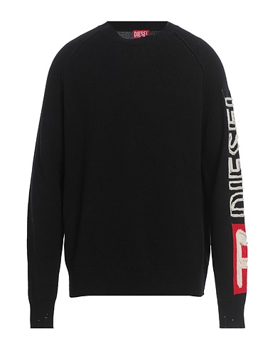 DIESEL Jumper Black 100% Wool