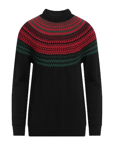 V2® BRAND Polo neck Black 80% Acrylic, 10% Wool, 5% Alpaca wool, 5% Viscose