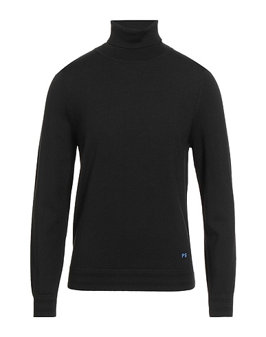 PS PAUL SMITH Turtleneck Black 100% Merino Wool