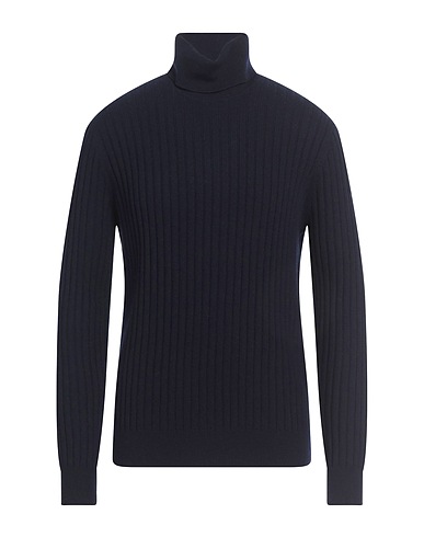 MALO Rollkragenpullover Nachtblau 70% Wolle, 30% Kaschmir